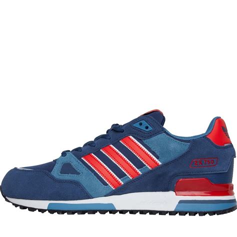 adidas blauw rood wit z750|adidas zx 750 schoenen.